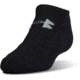 Under Armour Charged Cotton 2.0 Socks, Pack of 6, Black/Gray, 6-7.5 Youth Medium, U320-BLK/GRY-YM