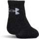 Under Armour Charged Cotton 2.0 Socks, Pack of 6, Black/Gray, 7-9 Youth Large, U321-BLK/GRY-YL