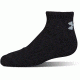 Under Armour Charged Cotton 2.0 Socks, Pack of 6, Black/Gray, 7-9 Youth Large, U321-BLK/GRY-YL