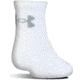 Under Armour Charged Cotton 2.0 Socks, Pack of 6, White/Gray, 6-7.5 Youth Medium, U321-WHT/GRY-YM