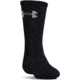 Under Armour Charged Cotton 2.0 Socks, Pack of 6, Black/Gray, 6-7.5 Youth Medium, U322-BLK/GRY-YM