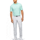 Under Armour Charged Cotton Scramble Stripe Polo - Mens, 2XL, Aqua Float, 13234557912X