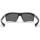 Under Armour Core 2.0 Sunglasses, Black/White Frame, Gray Multiflection Lens U8600082-001001