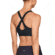 Under Armour Crossback Sports Bra - Womens, Black, X-Small, 1276503001XS