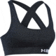 Under Armour Crossback Sports Bra - Womens, Black, X-Small, 1276503001XS