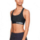 Under Armour Crossback Sports Bra - Womens, Black, X-Small, 1276503001XS