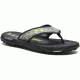 Under Armour Fat Tire Sandal - Men's-Black/White-Medium-8