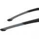 Under Armour Force 2 Sunglasses with Matte Black Frame and Grey Lens, Medium, UA0011S 003-KA