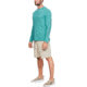 Under Armour Iso-Chill Shore Break Long Sleeve Shirt - Mens, Radial Turquoise, Small, 1351139482SM