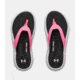 Under Armour Marbella VI T - Women's, Pitch Gray/Mojo Pink/White, 10, 3000072-100-10