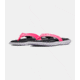 Under Armour Marbella VI T - Women's, Pitch Gray/Mojo Pink/White, 10, 3000072-100-10