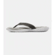 Under Armour Marbella VI T - Women's, Tetra Gray/White/Metallic Moor, 10, 3000072-600-10