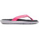 Under Armour Marbella VI T - Womens, Pitch Gray/Mojo Pink/White, 6, 3000072-100-6