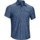 Under Armour Marcom Short Sleeve Woven Top - Men's-Indigo-Small