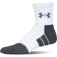 Under Armour Mens All Season Mid Crew Socks, White, 9-11 Medium, U045-WHT-MD