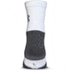 Under Armour Mens All Season Mid Crew Socks, White, 9-11 Medium, U045-WHT-MD