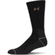 Under Armour Mens Hitch Charged Wool Socks, Black/Canvas, 10-13 Large, U722-BLK/CAN-LG