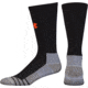 Under Armour Mens Hitch Lite 3.0 Socks, Black/Volcano Orange, 9-11 Medium, U731-BLK/VOL-MD