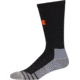 Under Armour Mens Hitch Lite 3.0 Socks, Black/Volcano Orange, 9-11 Medium, U731-BLK/VOL-MD