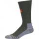 Under Armour Mens Hitch Lite 3.0 Socks, Combat Green/Volcano Orange, 9-11 Medium, U731-COM/VOL-MD
