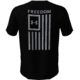 Under Armour Freedom Flag T-Shirt - Men's, Black/Steel, 2XL, 13708100022X