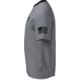 Under Armour New Freedom Flag T-Shirt - Mens, Steel Medium Heather / Black, 3XL, 13708100353X