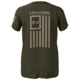 Under Armour New Freedom Flag T-Shirt - Womens, Marine OD Green, Extra Large, 1370814390XL