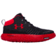 Under Armour Overdrive Fat Tire Hiking Boot - Men's-Black/Red-Medium-8