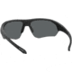 Under Armour Playmaker Sunglasses with Matte Black Frame and Grey Lens, Medium, UA0001GS 003-KA