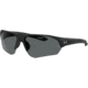 Under Armour Playmaker Sunglasses with Matte Black Frame and Grey Lens, Medium, UA0001GS 003-KA