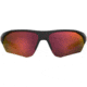 Under Armour Playmaker Sunglasses with Matte Black/Grey Frame and Orange Mirror Lens, Medium, UA0001GS RC2-7F