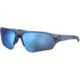 Under Armour Playmaker Sunglasses with Matte Blue Frame and Baseball Tuned Blue Mirror Lens, Medium, UA0001GS PJP-W1