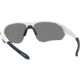 Under Armour Playmaker Sunglasses with Matte White Frame and Baseball Tuned Blue Mirror Lens, Medium, UA0001GS 6HT-W1