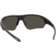 Under Armour Playmaker Sunglasses with Shiny Black/Grey Frame and Silver Mirror Lens, Medium, UA0001GS 807-QI