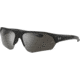 Under Armour Playmaker Sunglasses with Shiny Black/Grey Frame and Silver Mirror Lens, Medium, UA0001GS 807-QI