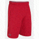 Under Armour Raid Short - Men's-Red/Steel-Medium