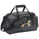 Under Armour Storm Undeniable Backpack Small Duffle Bag, Black Medium Heather/Black/Metallic Victory Gold, 1277421-004-OSFA