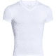 Under Armour Tactical HeatGear Compression V-Neck T-Shirt - Mens, White, 3X-Large, 12160101003X