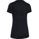 Under Armour Tech Shoulder Contrast T-Shirt - Womens, 2XL, Black, 13519660012X
