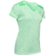 Under Armour Tech Shoulder Contrast T-Shirt - Womens, 2XL, Green Haze, 13519663822X