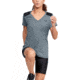 Under Armour Tech Shoulder Contrast T-Shirt - Womens, Extra Small, Hushed Turquoise, 1351966396XS