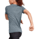Under Armour Tech Shoulder Contrast T-Shirt - Womens, Extra Small, Hushed Turquoise, 1351966396XS