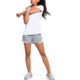 Under Armour Tech Shoulder Contrast T-Shirt - Womens, Extra Small, White, 1351966100XS