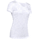 Under Armour Tech Shoulder Contrast T-Shirt - Womens, Extra Small, White, 1351966100XS