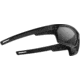 Under Armour UA Battlewrap Sunglasses, Gray Lens, Satin Black, One Size Fits Most, UA8630081-010100