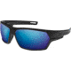 Under Armour UA Battlewrap Sunglasses, Off-Shore Lens, Satin Black, One Size Fits Most, UA8650081-010167