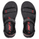 Under Armour UA Fat Tire Sandal - Mens, Anthracite/Zinc Gray/Pierce, 13, 1293328-100-13