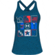 Under Armour UA Freedom Collage Tank Top - Womens, Blue, Medium, 1327577437MD