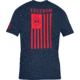 Under Armour UA Freedom Flag T-Shirt - Mens, Academy/Red, 2X-Large, 13333504092X