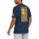 Under Armour UA Freedom Flag T-Shirt - Mens, Academy/Steeltown Gold, Small, 1333350410SM